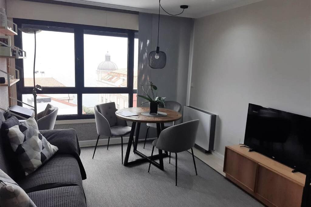 Apartamento Con Vistas Al Mar Y Playa Enfrente Ribeira Bagian luar foto